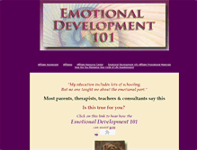 Tablet Screenshot of emotionaldevelopment101.com